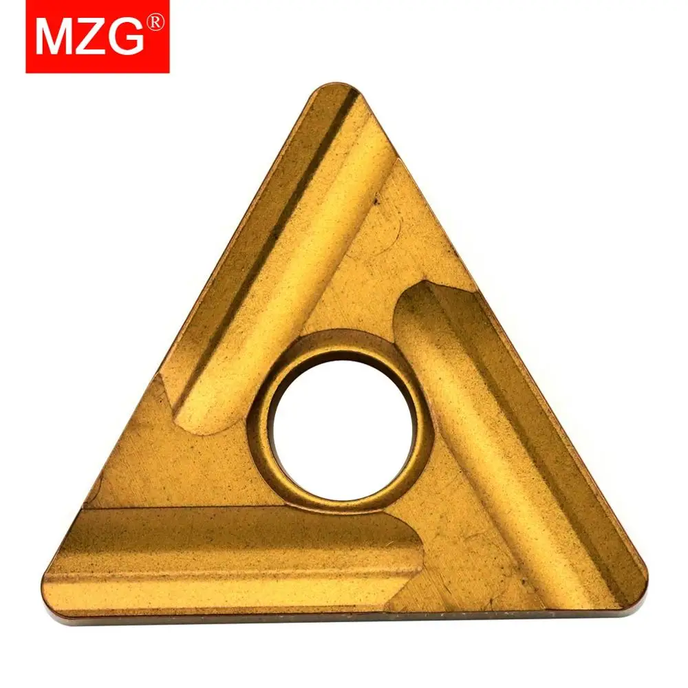 

MZG 10pcs TNMG 1604 04R-S ZC25 CNC Lathe Tungsten Cutter Rough Machining Steel Processing Turning Carbide Inserts