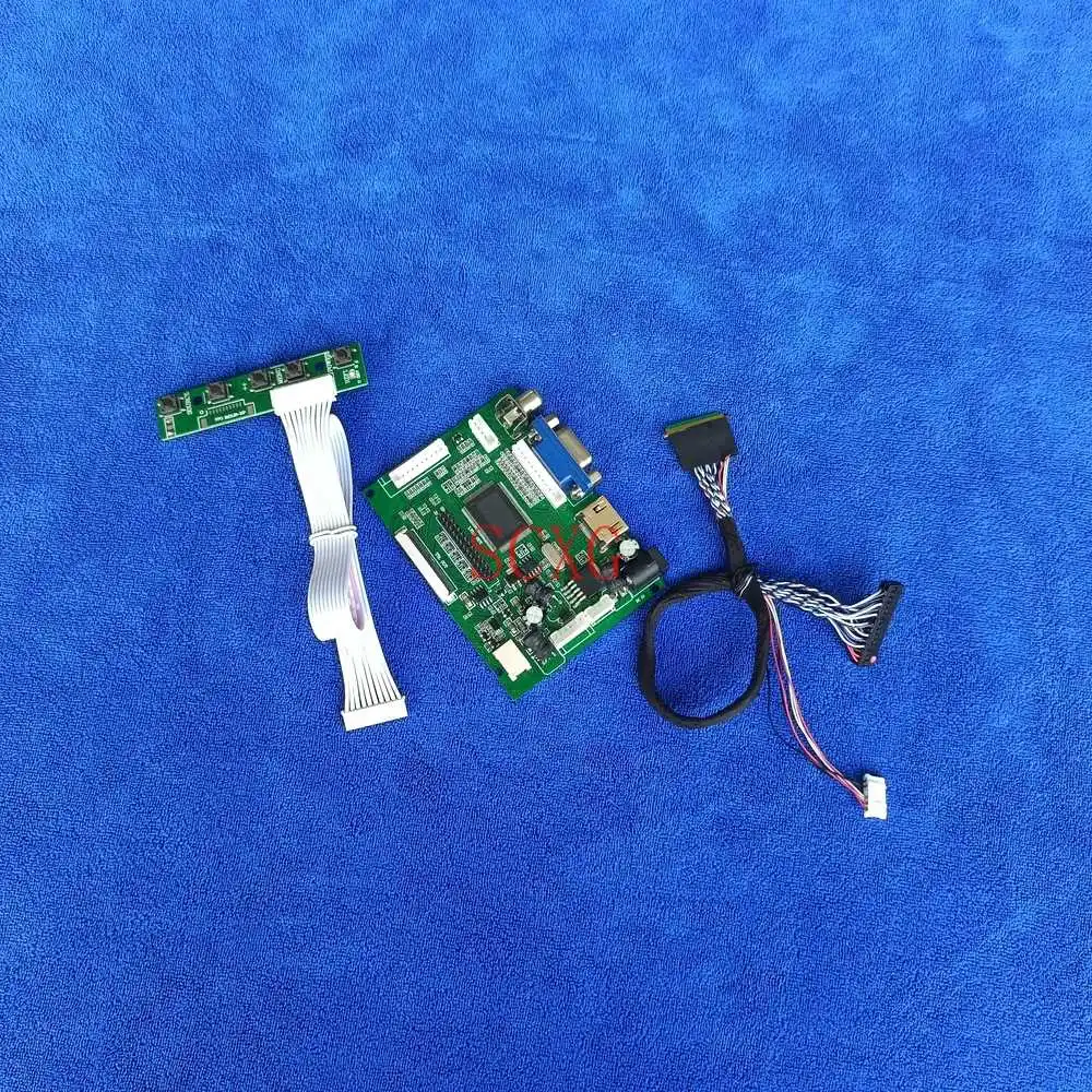 

VGA AV HDMI-compatible panel 60Hz WLED LCD monitor drive board LVDS 40 Pin DIY Kit 1366*768 Fit LTN140AT07/LTN140AT08/LTN140AT16