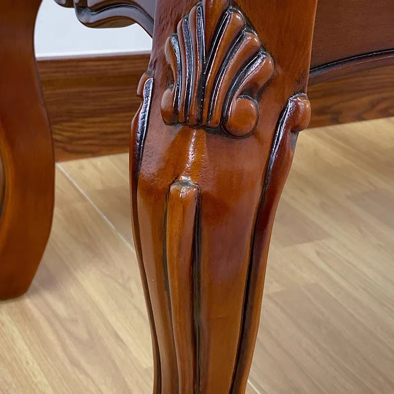 Табурет из твердой древесины для смены обуви в европейском стиле табурет