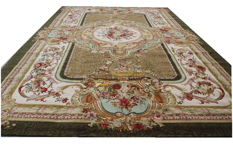 Beste Pluche Wol Franse Savonnerie Hand Made Oosterse Tapijt Tapijt Op Handgemaakte Wol Breien Tapijten Turkije Thuis Decor Runner Tapijten