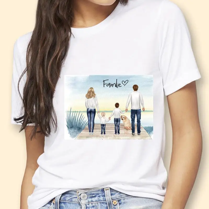 

Women baby trend love mom mama family mother aesthetic Lady Cartoon Graphic Tshirt T-Shirt Female Tops Tees Print Clothes