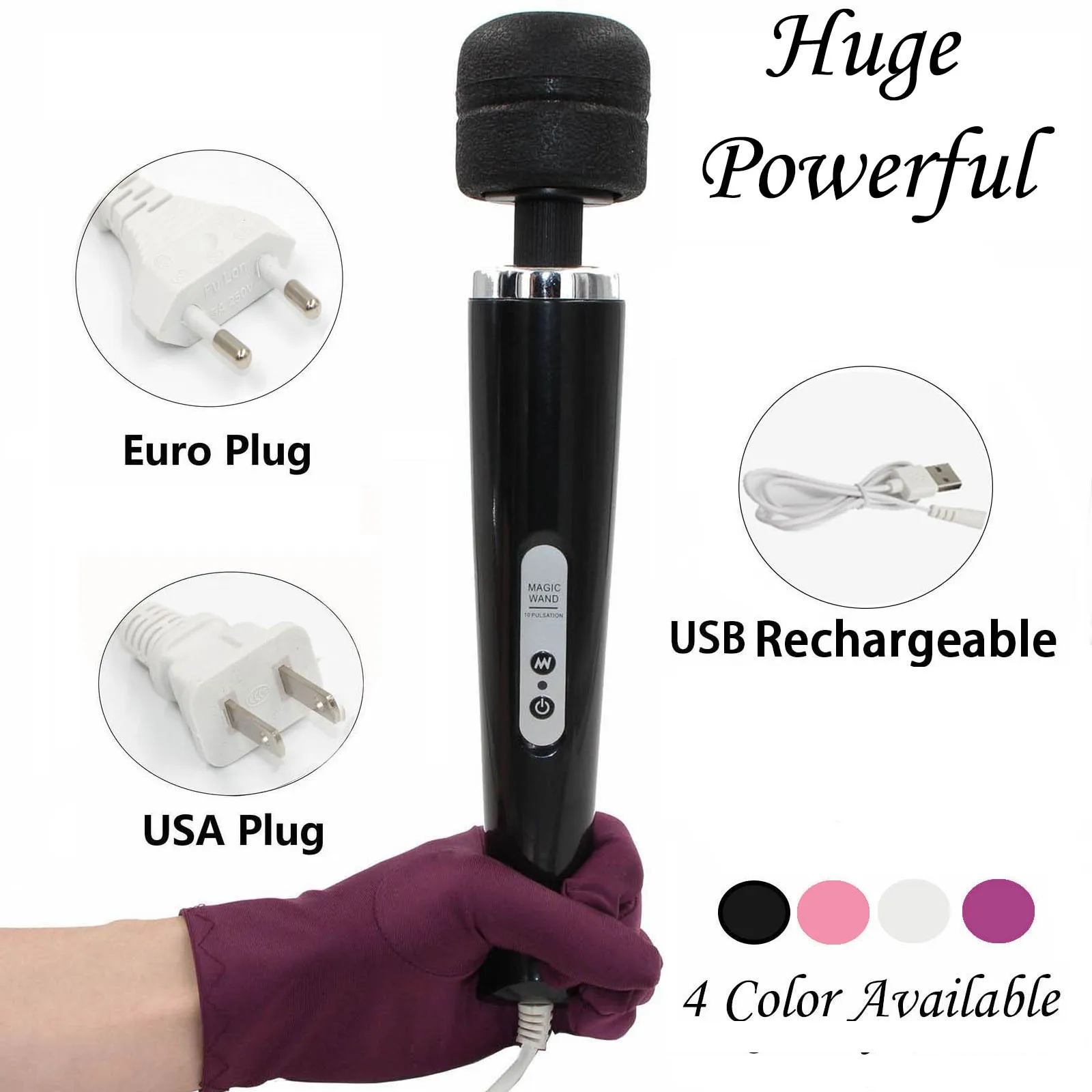 YEMA проводной/без вибратор секс игрушки для женщин мощный AV волшебная палочка