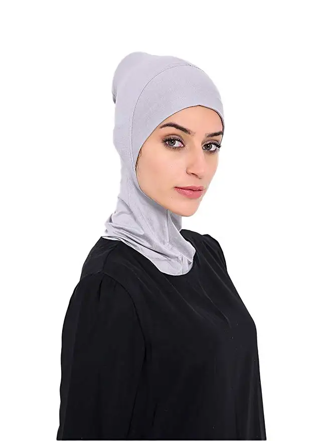 

Muslim Inner Hijab Headscarves Ready To Wear Instant Hidschab Muslima Shawl Islamic Headband Headwarp
