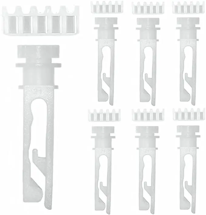 

20pcs The Stem and Gear for Vanes Carrier of 3-1/2" or 5" Vertical Blinds Components Used for Headrail