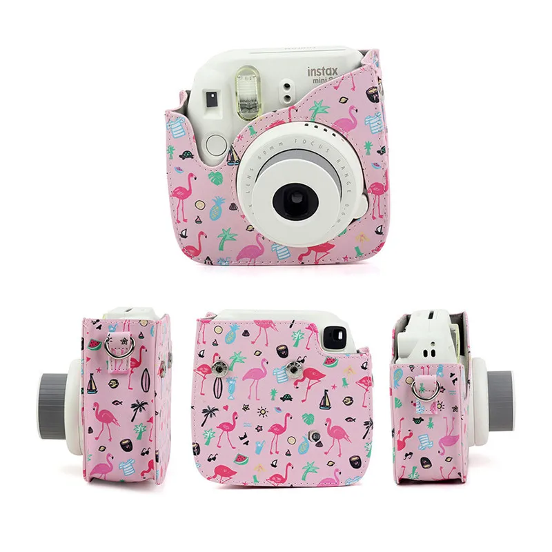 Кожаный чехол для мини камеры fujifilm instax Mini 9 сумка из ПУ mini 8 Мгновенной Печати s +