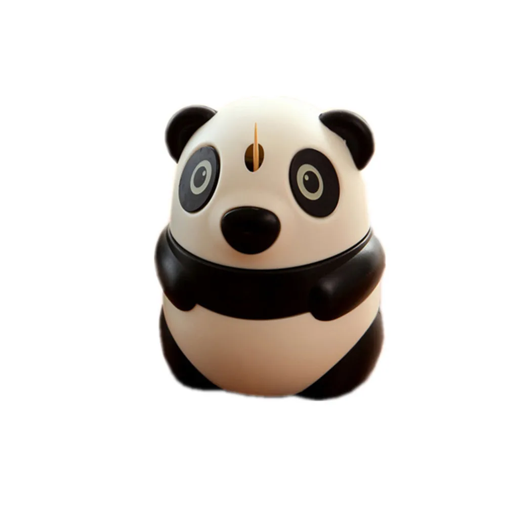 

Creative Automatic Toothpick Holder Cartoon Panda Box Fashion Personality Cute Feature Panda Toothpick Holder Toothpicks Box