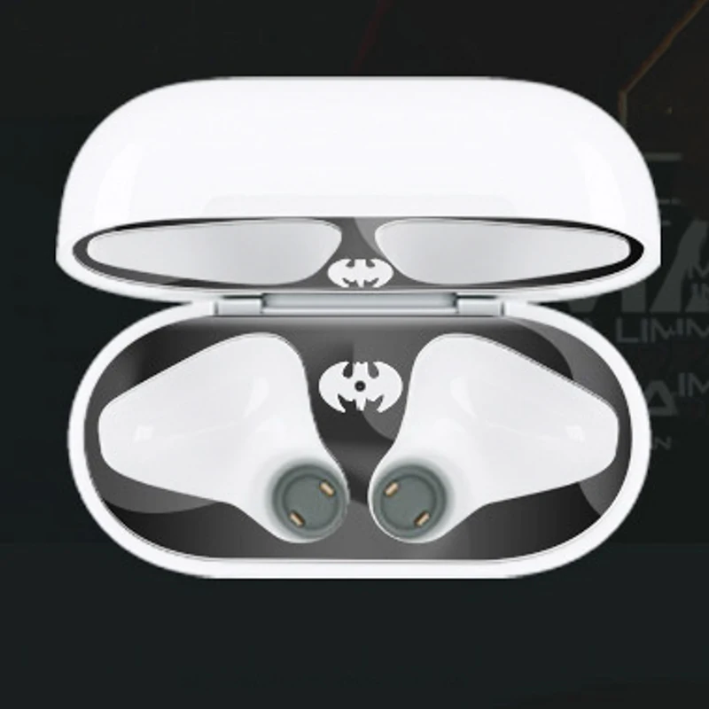 Для Apple AirPods 2 металлическая Пылезащитная Защитная Наклейка защитная крышка для наушников для Airpods 2 Пылезащитная наклейка для AirPods 1