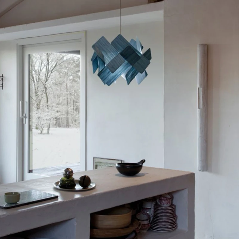 Современный минималистский ресторан люстра креативный магазин коммерческое