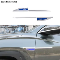 for hyundai tucson nx4 2021 2022 accessories car side door wing emblem badge sticker trim auto decoration