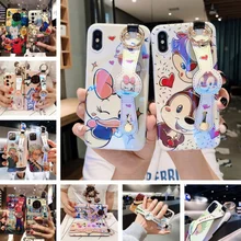 Blu-ray wristband holder phone case for 6/6S 6plus/6Splus 7/8 7plus/8plus X/XS  XR XS max 11 11Pro Anti-fall holder  carrier
