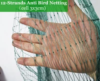 12 strands anti bird netting deer fence garden netting and crops protective fencing mesh anti bird deer cat dog chicken net