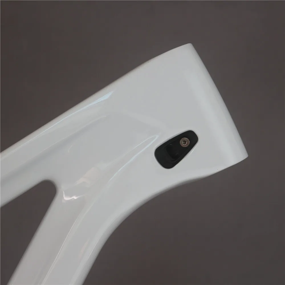 Передняя белая глянцевая и задняя черная матовая краска 17 5 ''полностью