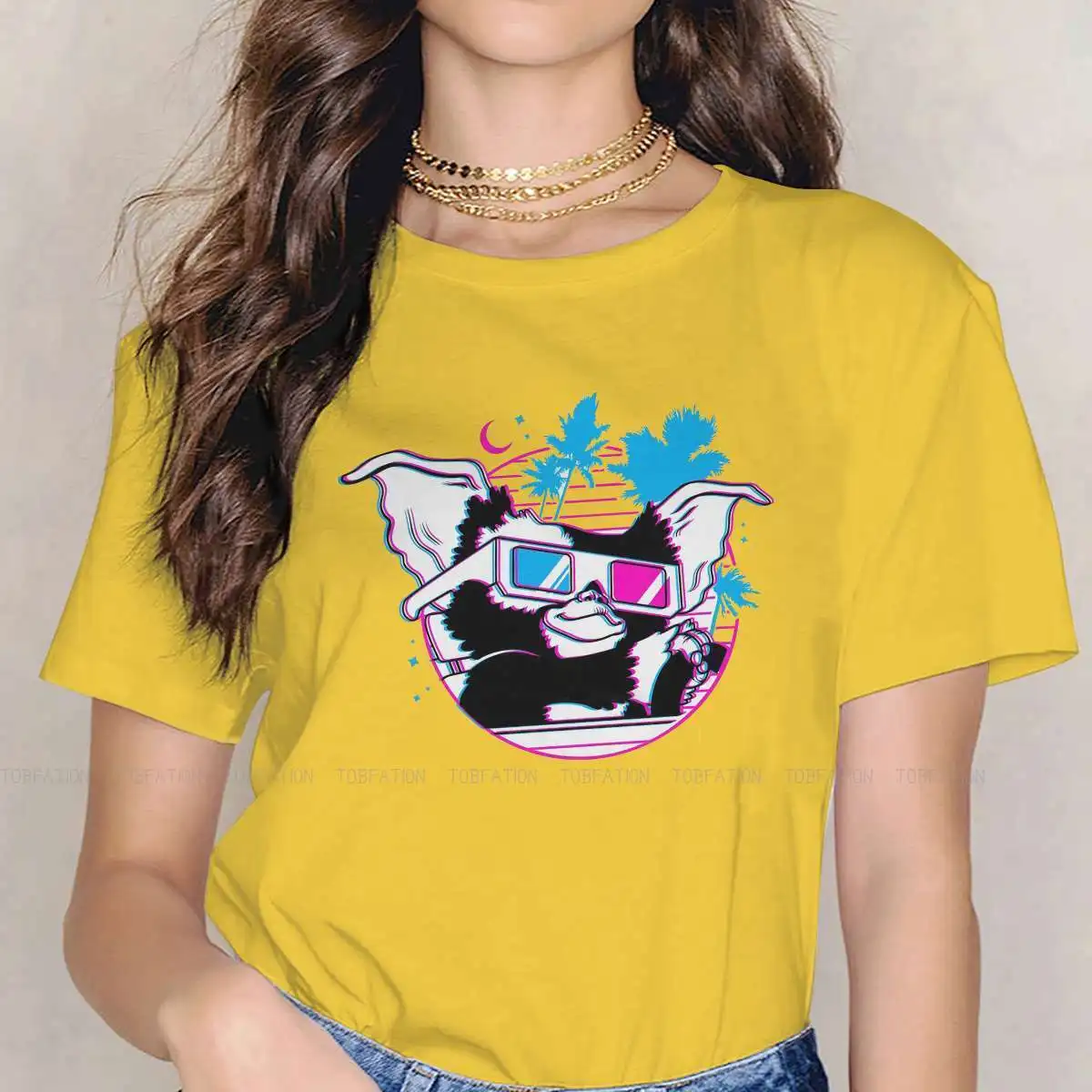 

Past Curfew Hip Hop TShirt Gremlins Printing Streetwear Leisure T Shirt Female Unique 4XL