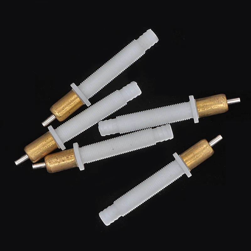 

50 Pcs Copper Head Automatic Drinker Rabbit Chicken Drinking Accessories Equipment 7.5Cm Long Extended Style