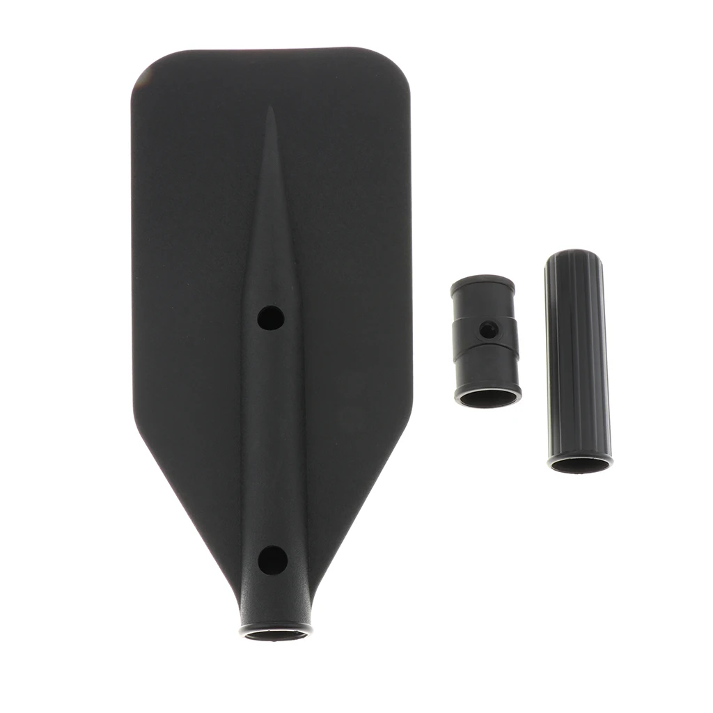 

Прочный 13x3,7 см ПВХ весло для байдарки, каное лезвие лист с рукояткой