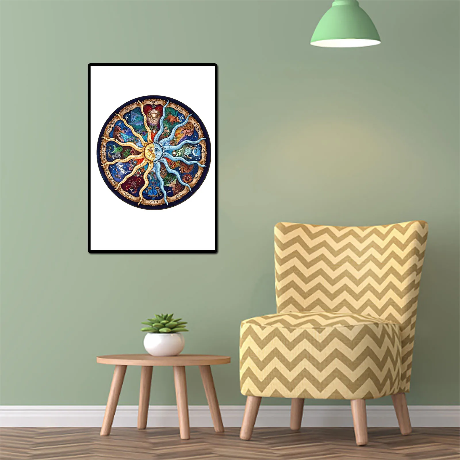 

Zodiac Wooden Puzzle For Adults Children DIY Wooden Puzzles Each Piece Is Animal Shaped Christmas Gift Wooden Toy