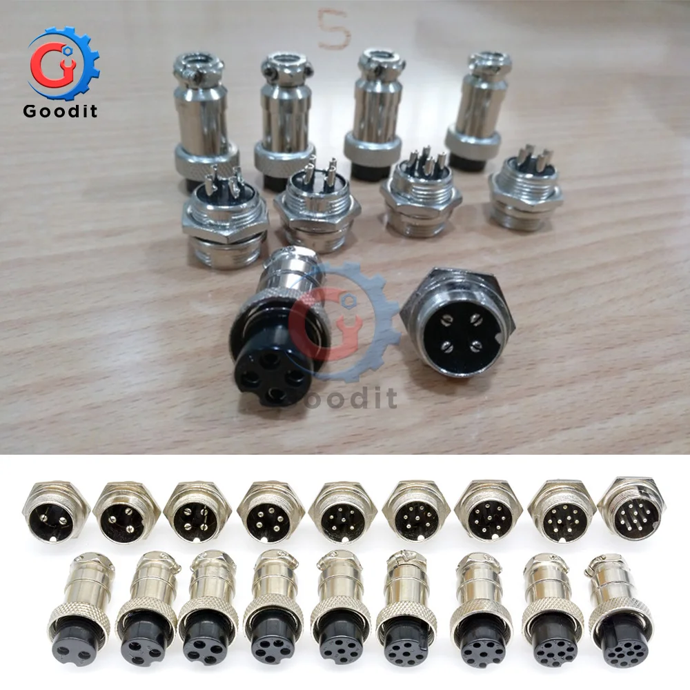 1 комплект GX16 2/3/4/5/6/7/8/9/10 контактный мужской и женский 16 мм L70-78 авиации разъем провода Панель круговой крышка разъема крышкой