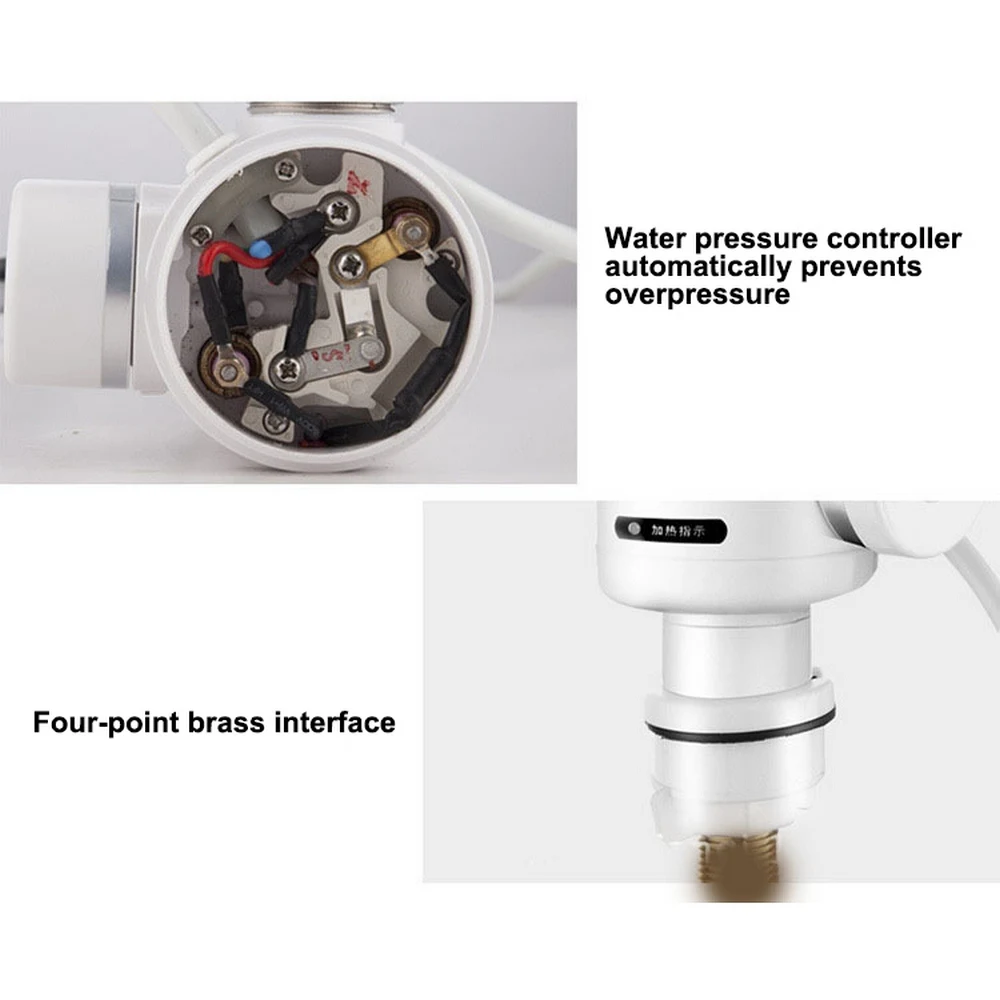 

Kitchen Safety Leak Proof Water Heater Hot And Cold Water Faucet Instant Water Heater Faucet Instant Hot Water Faucet Heater