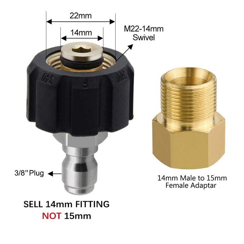 Мощный пистолет-распылитель для мойки под давлением 19 дюймов прямая палочка с