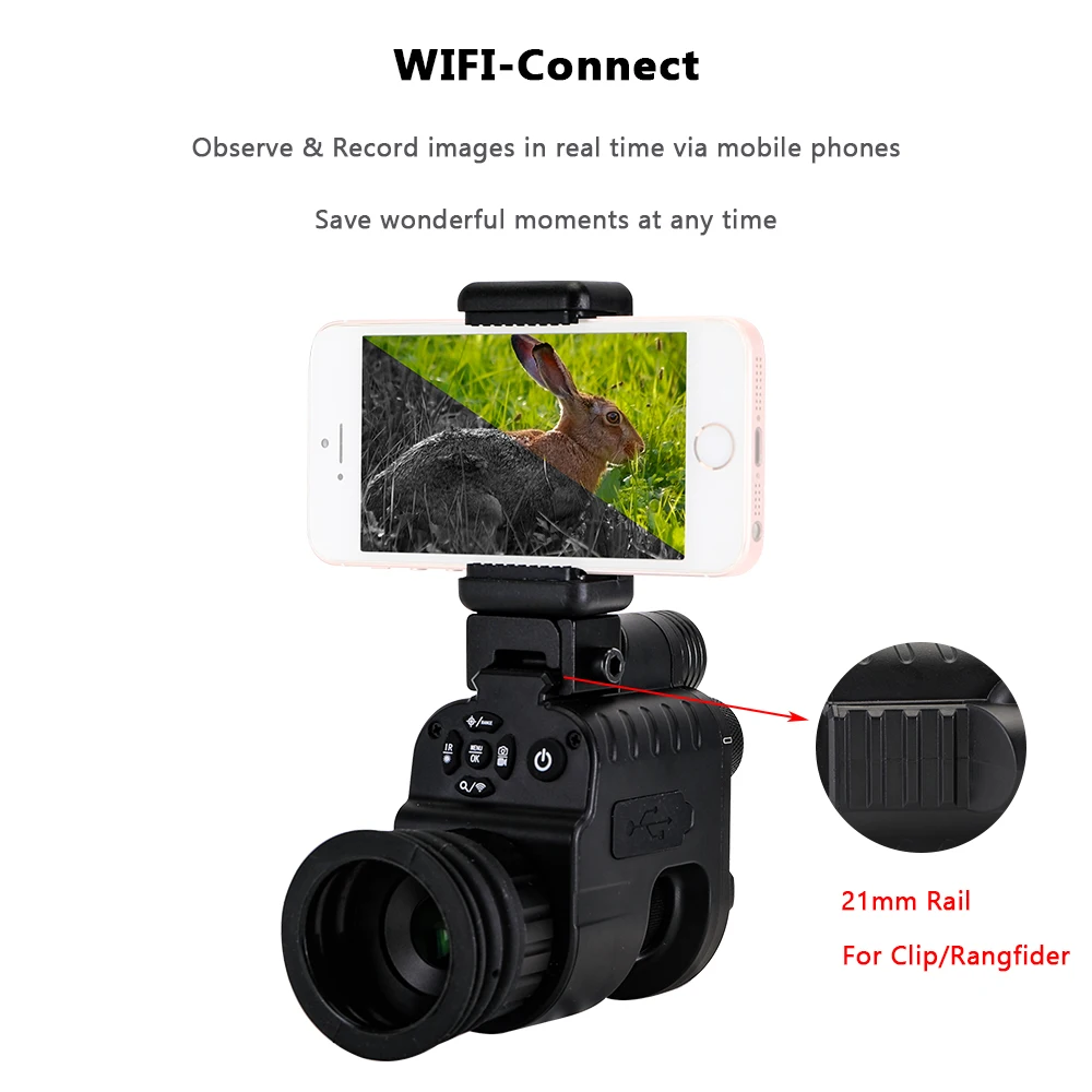 Прибор Ночного Видения WG760P 1280x960 HD красный точечный прицел инфракрасное