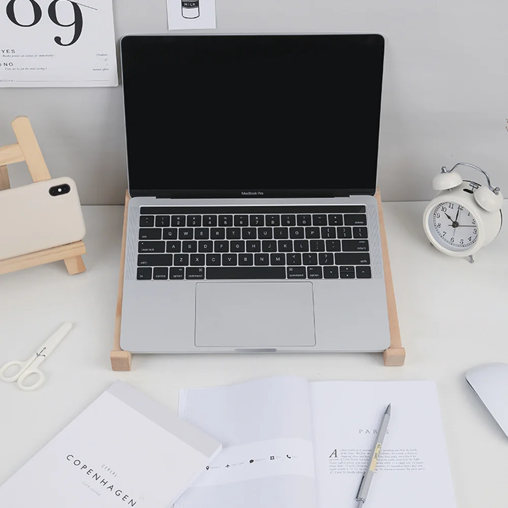 деревянная подставка для но