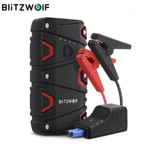 Blitzwolf bw-js1 800a 12000mah portable car jump starter emergency battery booster power bank waterproof with led flashlight 1 Item image