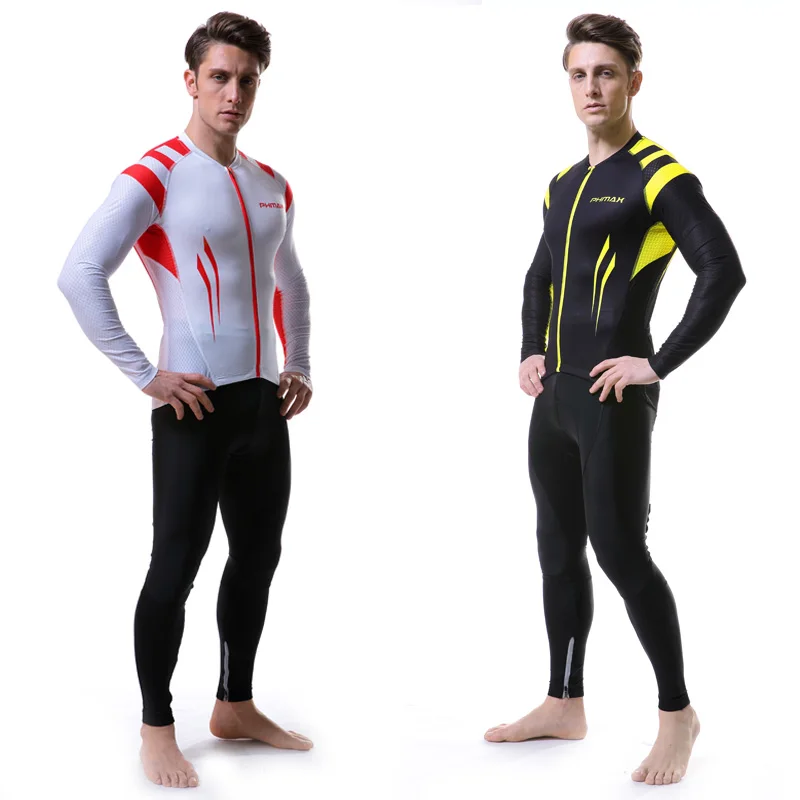 Велосипедная одежда PHMAX с длинным рукавом и защитой от УФ лучей комплект