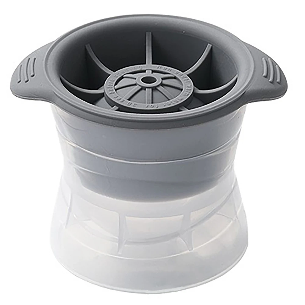 

Large 2.0-inch Ice Ball Mold Silicone Ice Cube Trays with Lid Spherical Ice Cube for Whiskey Spirits Liquor Cocktails Soda