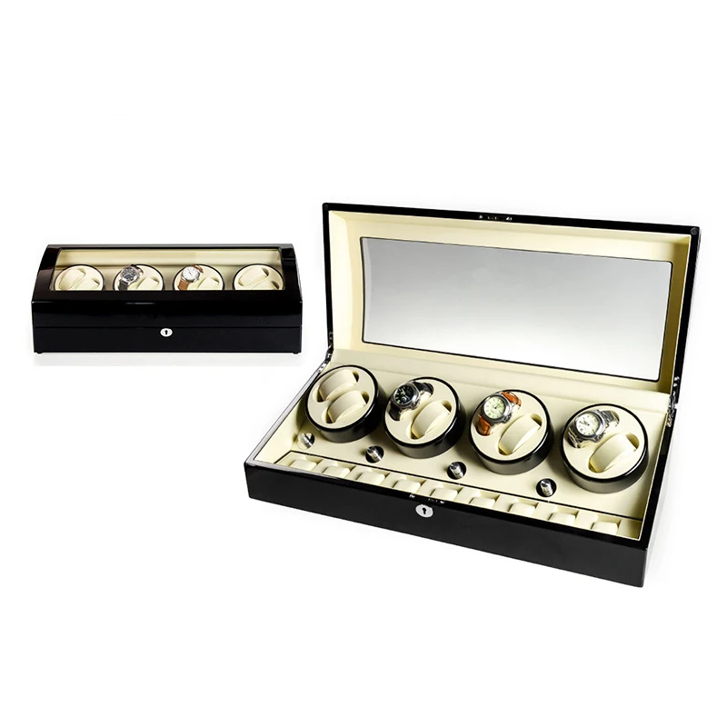 Высококачественный модный мужской футляр для намотки часов с 8 отделениями