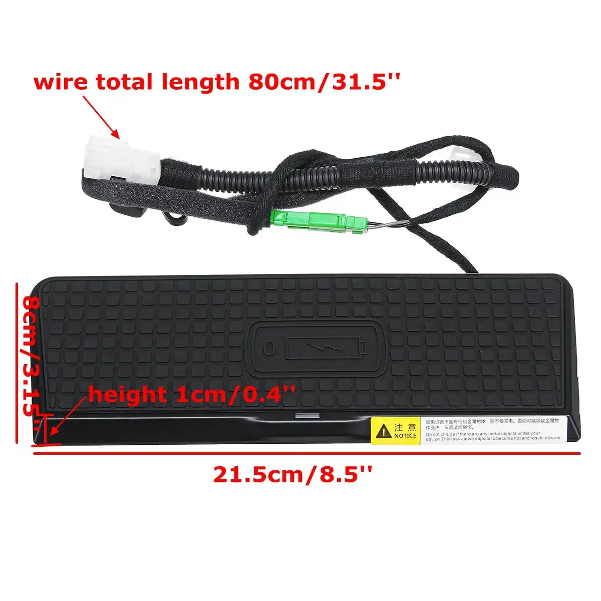 Автомобильное QI Беспроводное зарядное устройство для телефона центральная