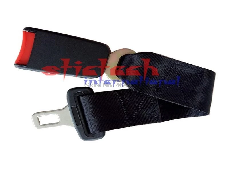 by dhl or ems 50pcs Universal Seatbelt Car Vehicle Seat Belt Extension Extender Strap Safety Buckle Black 36cm length | Автомобили и