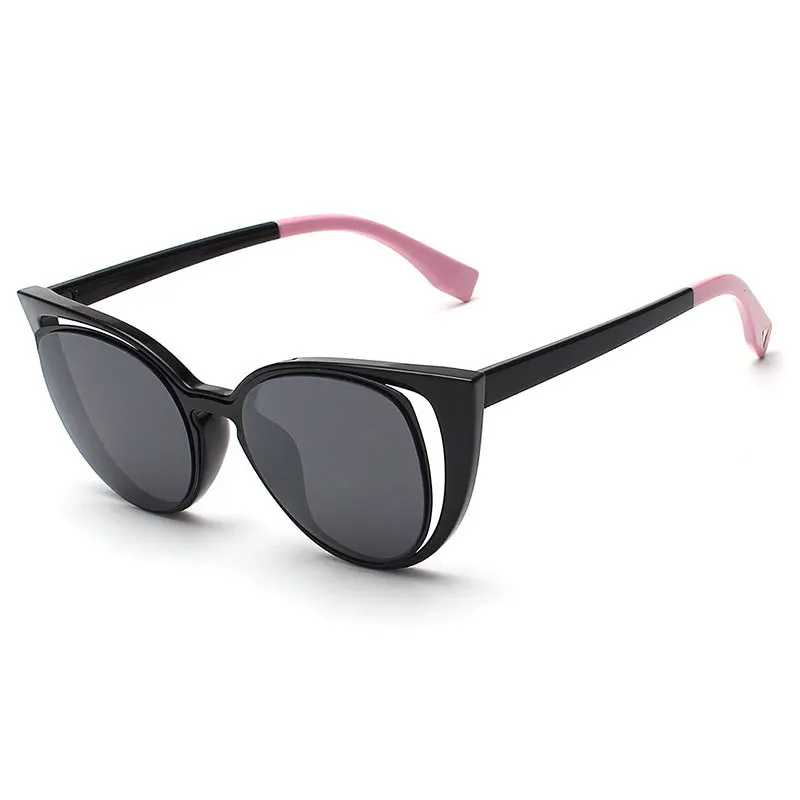 

New style sunglasses cat eye personalized color film sunglasses