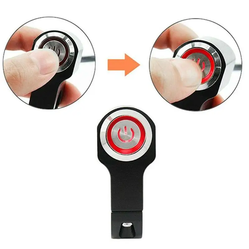 Крепление на руль мотоцикла из алюминиевого сплава погодостойкий переключатель