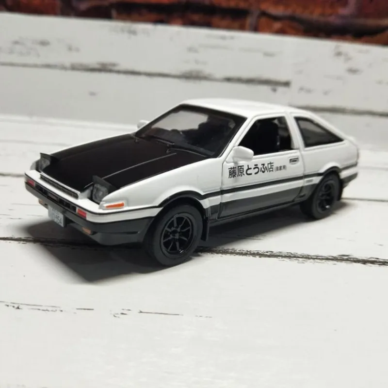 Литой автомобиль Initial D Toyota AE86 из сплава металла модель автомобиля Inital игрушечные