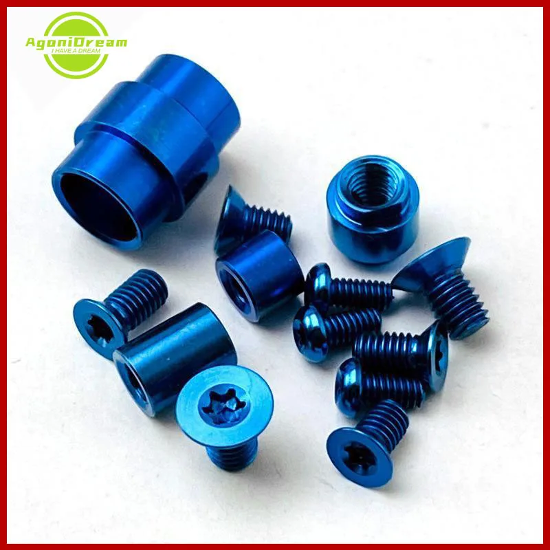 

1 Full Set Titanium Alloy Nail For Knife C81 Screw Spider Handle Screw C81 Para/2 Blade Screw EDC Knife C81 Full Set Of Screws