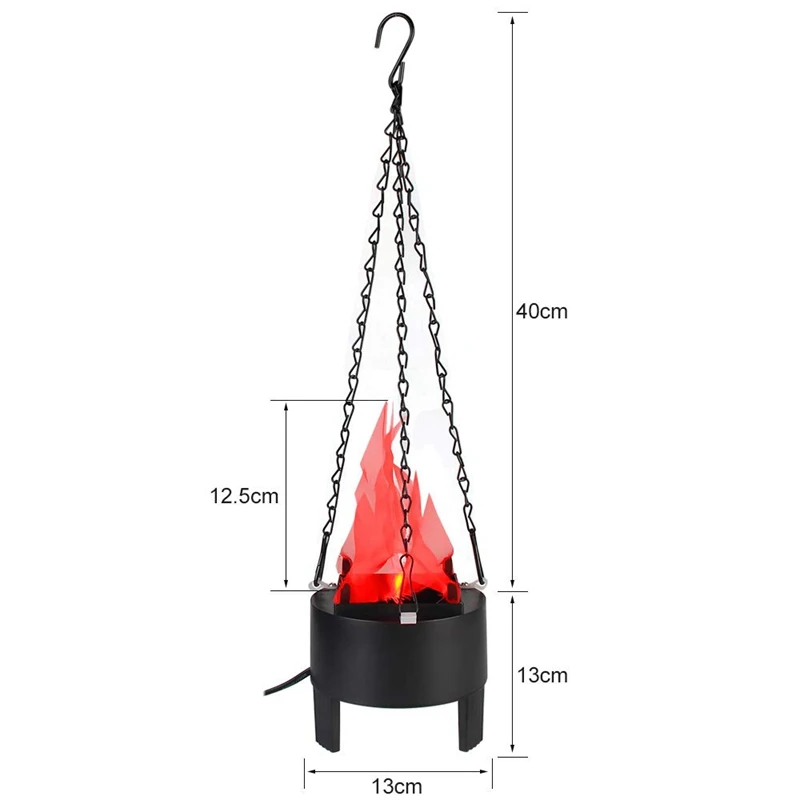 Светодиодный светильник в виде пламени искусственный огня декоративная люстра