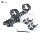 Крепление для прицела AR 15, консольное кольцо 1 дюйма30 мм, тактический сверхмощный плоский верх, офсетный адаптер QD Picatinny Rail 20 мм, виверный лазер