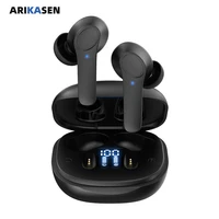 wireless earbuds bluetooth earbuds with microphone touch control wireless headphones in ear earphones with stereo sound 40h play