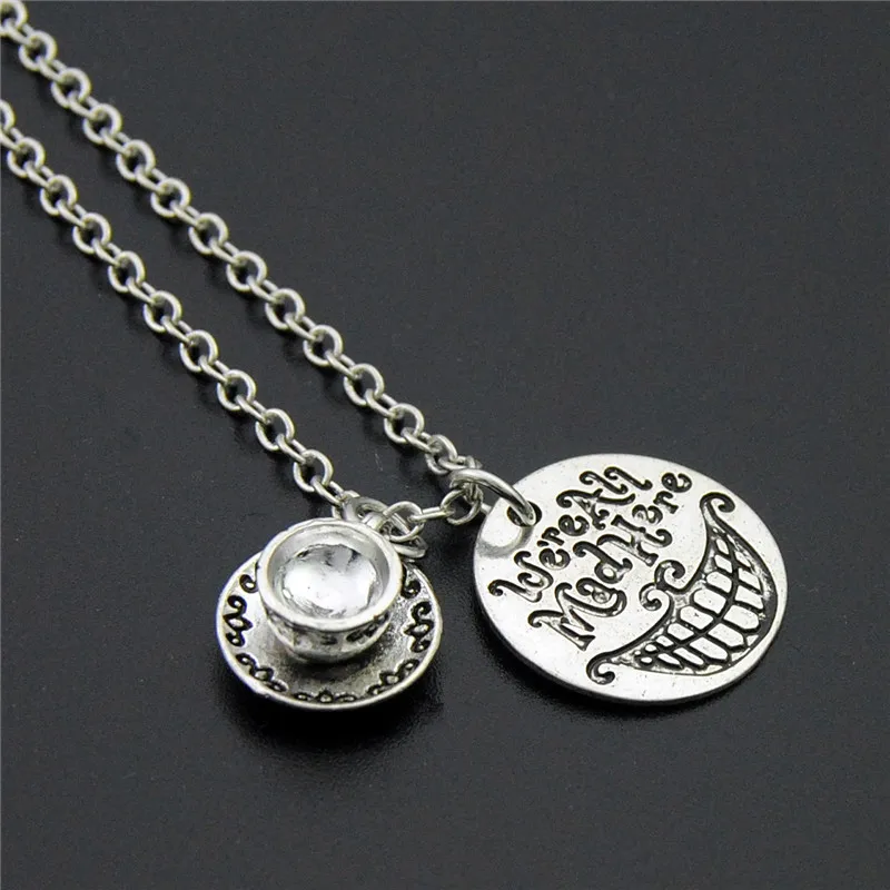 1 шт. круглая подвеска со смайликом для изготовления ожерелий в виде кофейной