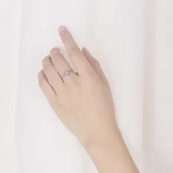 

Korean version of Xiaomeihua female ring fashion wild literary female temperament index finger adjustable ring R2048