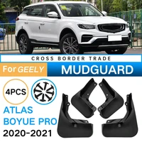mudflaps for geely atlas boyue pro 2020 2021 mudguard fender mud flap guard splash mudguards car accessories