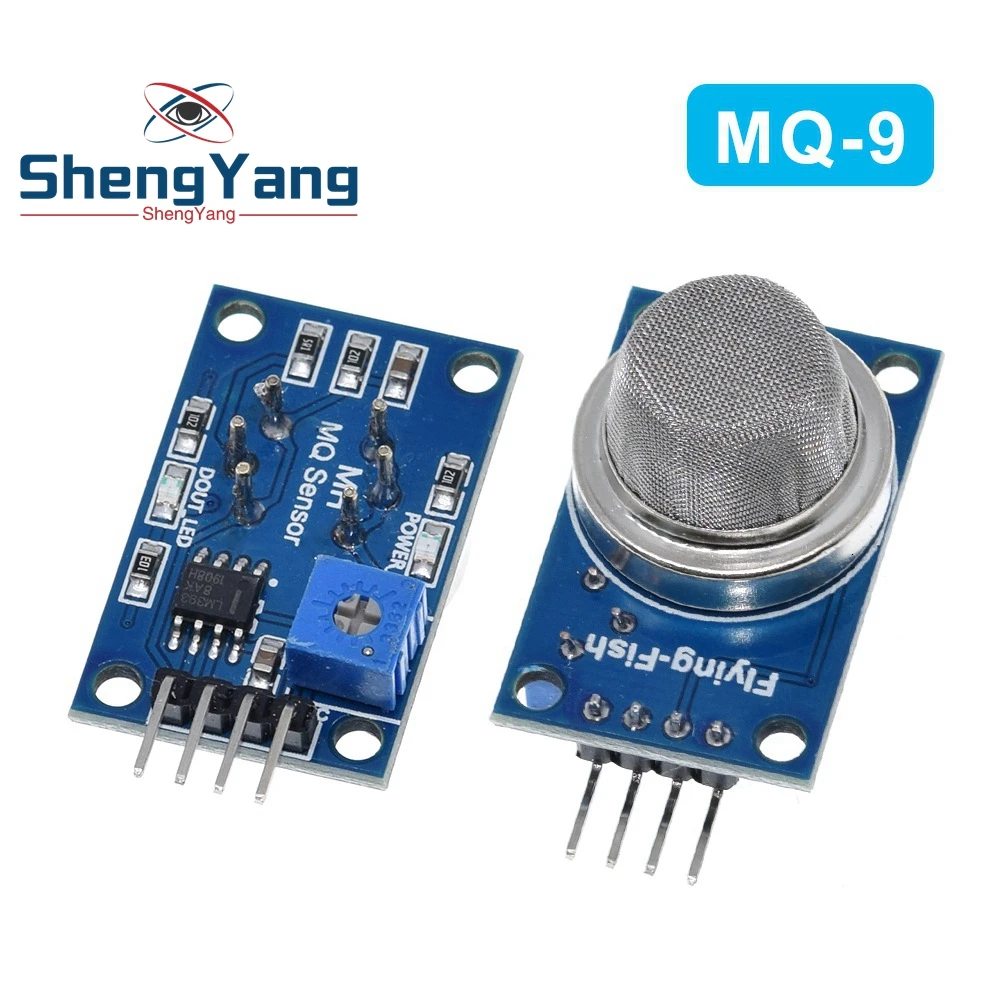 ShengYang DC 5V MQ-9 детектор горючих газов модуль датчика монооксида углерода для Arduino |
