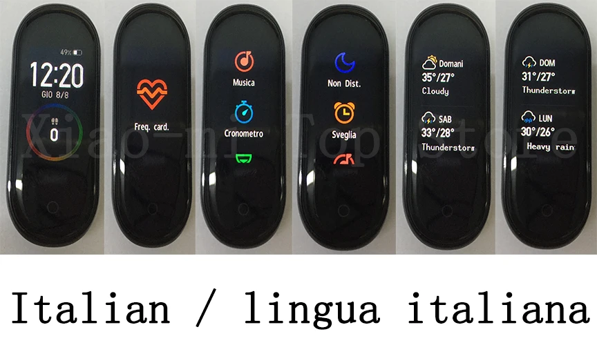 Xiaomi mi-браслет 4, новейший музыкальный смарт-браслет mi Band 4, цветной экран, Bluetooth 5,0, глобальная версия