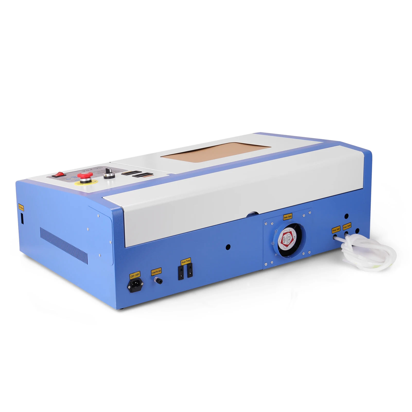 40W USB CO2 Laser Engraving Cutting Machine for Wood and Plastics Multifunctional Engraver Cutter with Digital Display 300*200mm - купить по