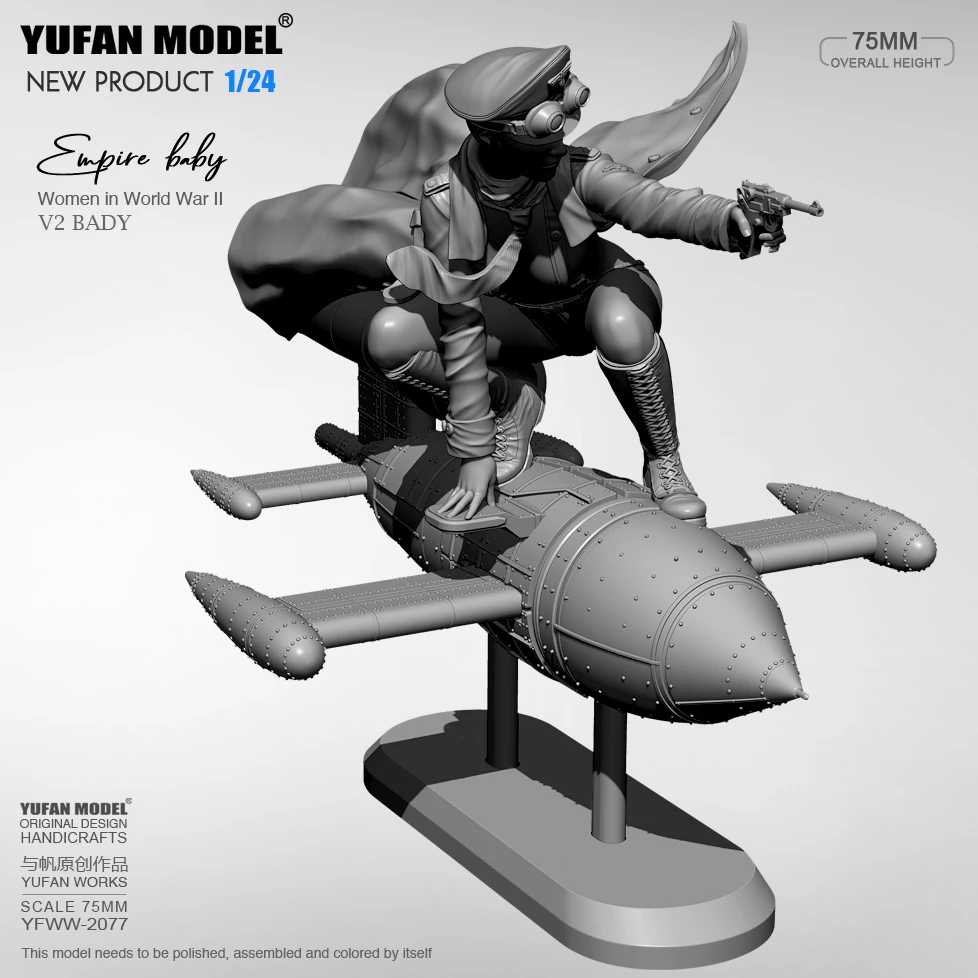 

1/24 Yufan модель наборы рисунок красоты самодельный YFWW-2077