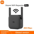 Глобальная версия  Xiaomi Mi Wi-Fi Range Extender Pro Усилитель WiFi Xiaomi 300 м, 2,4 ГГц Адаптер европейского стандарта