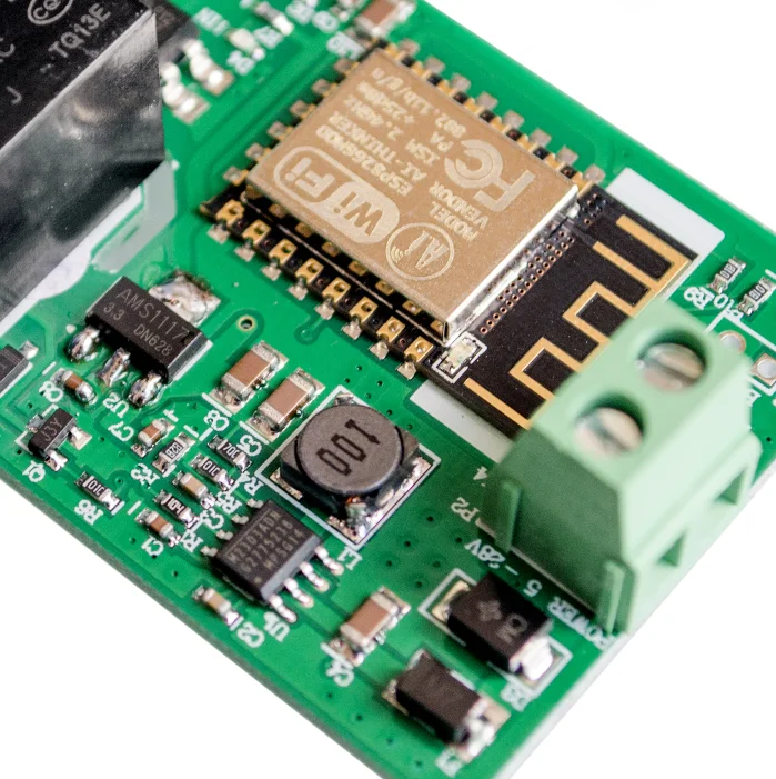 Новое поступление 1 шт. зеленый ESP8266 10 А 220 В сетевое реле модуль Wi-Fi входные модули