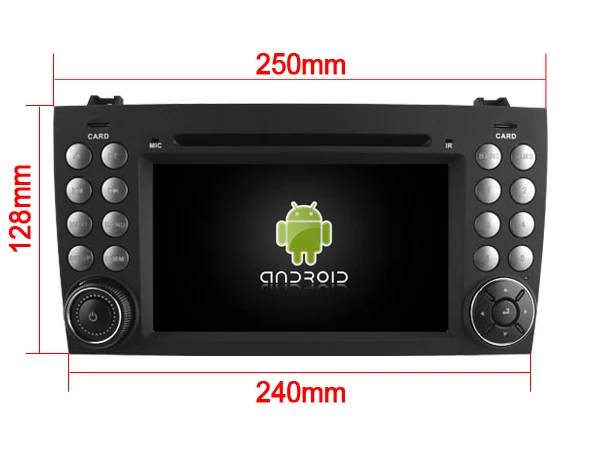 Германия запас! WITSON Android 10 автомобильный DVD GPS для BENZ SLK200/SLK280 SLK35/SLK55 FLASH + DVR/WIFI DAB