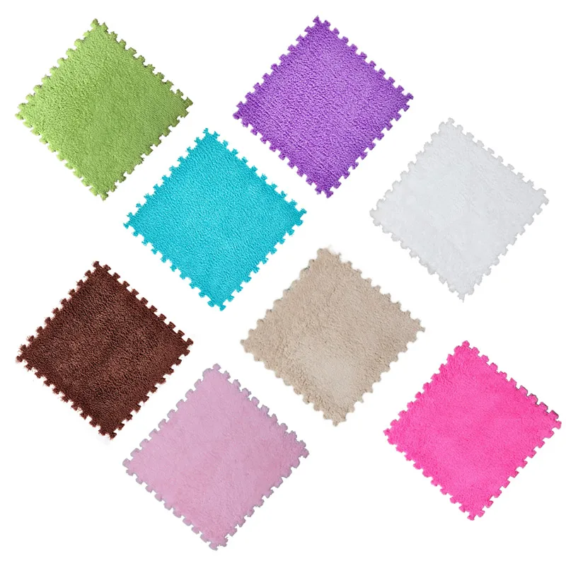 300*300 мм EVA пена замша гостиная мозаичный ковер дети ползают цвет коврик