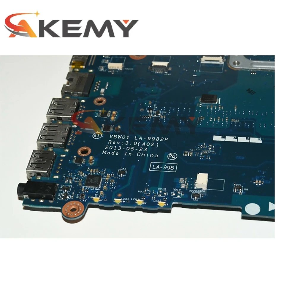 Оригинальная материнская плата для ноутбука DELL Inspiron 15R 5537 3537 I7-4500U CN-0P28J8 0P28J8 VBW01